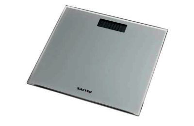 Salter Glass Silver Electronic Scale